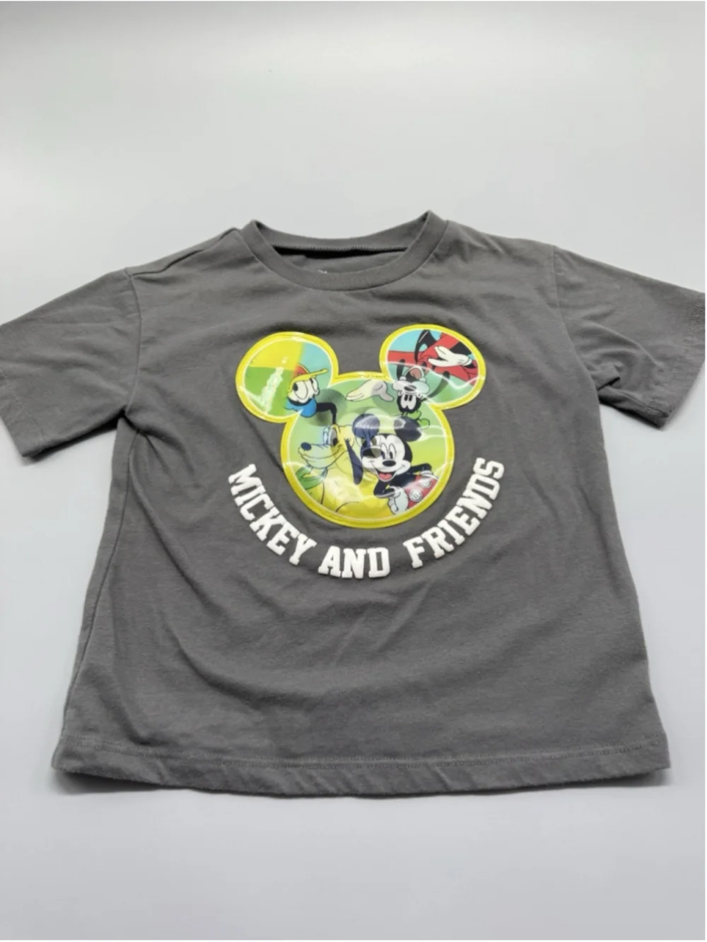 Disney Mickey And Friends T Shirt Kids Size 3T Gray changing image
